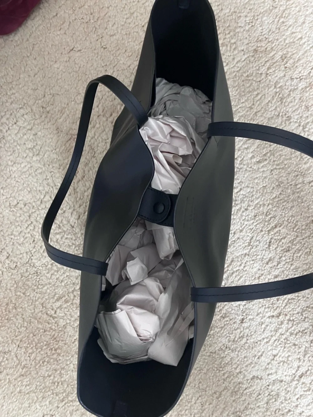 The Luxe Medium Italian Leather Tote Everlane - Picture 4 of 10
